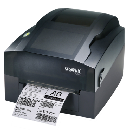 Принтер этикеток Godex G300 106мм, 203 dpi, 102mm/sec (USB + Serial port)  арт. 3067