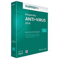 Антивирус Kaspersky Anti-Virus 2014 2-Desktop 1 year