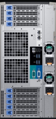 Сервер Dell PowerEdge T640 Tower, Intel Xeon Gold 6226R, 2х 32GB RDIMM, 4x 1.2TB 10K RPM SAS 12Gbps 512n 2.5in Hot-plug Hard Drive + M2 480gb фото 5