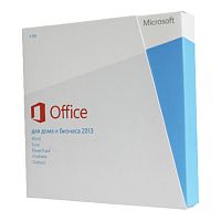 ПО Microsoft Office Home and Business 2013 Box (Rus)