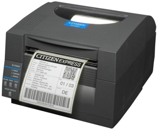 Принтер ценников Citizen CL-S521 USB + 2 рулона ценников (желтый + красный)