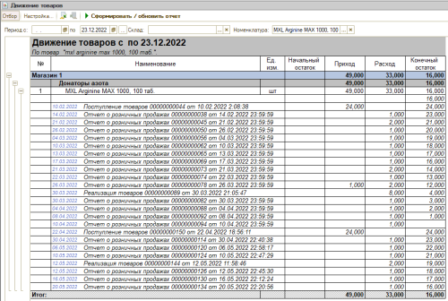 Программа POSCENTER RETAIL для бутика фото 10