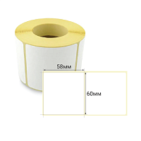 Этикетки термо 58*60 (400 эт/рул, 60 шт в ящике)
