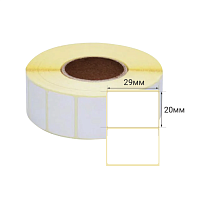 Этикетки термо 29*20 (1600 эт/рул, 64 шт в ящике)