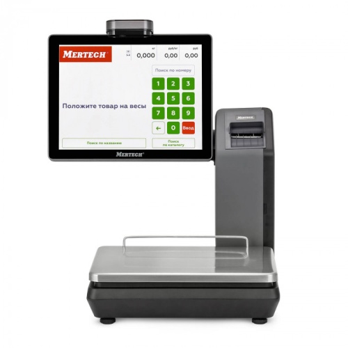 Весы самообслуживания M-ER 725 PM-15.2 (AI,15" Сенсорный, USB, Ethernet,Wi-Fi). AI Автоматическое распознование товаров