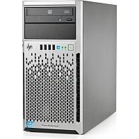 Сервер HP ML310e CPU 1xE3-1220v3 4C 3.1GHz, ОЗУ:1x8Gb Жесткие диски под ОС и бэкапы: 500+250 gb, блок питания 1x350W NHPup2 RPS460W Gld, форм-фактор с